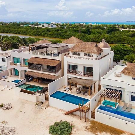Casa Javi- Ocean Front Located Mid Isla Mujeres Vila Exterior foto