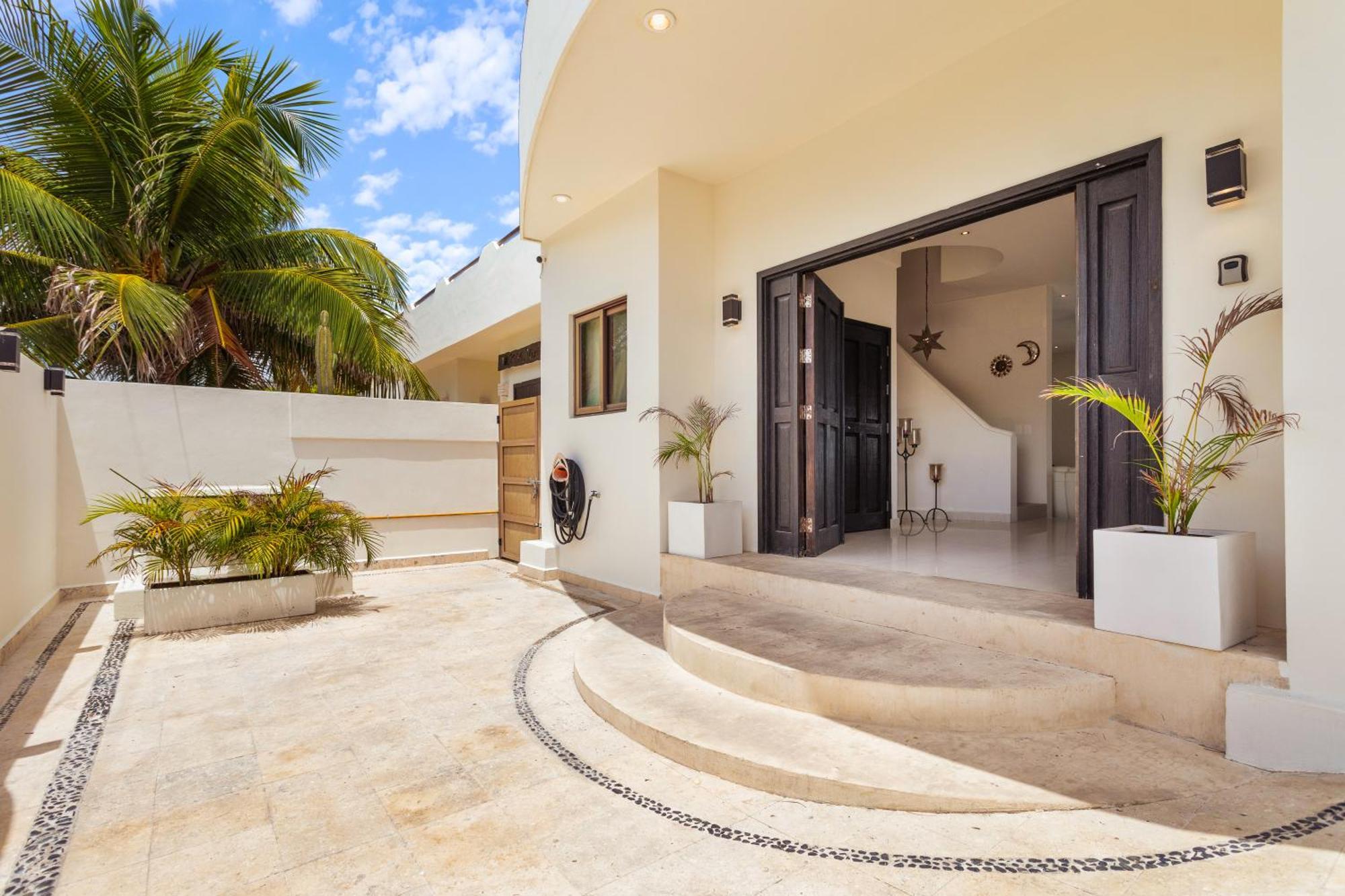 Casa Javi- Ocean Front Located Mid Isla Mujeres Vila Exterior foto